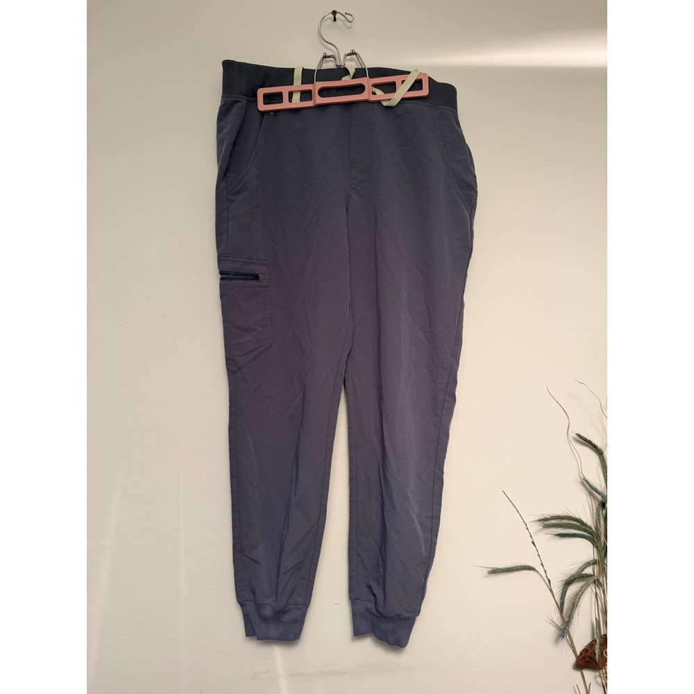 FIGS‎ Technical Collection Womens Medium Graphite Gray Jogger Scrub Pants